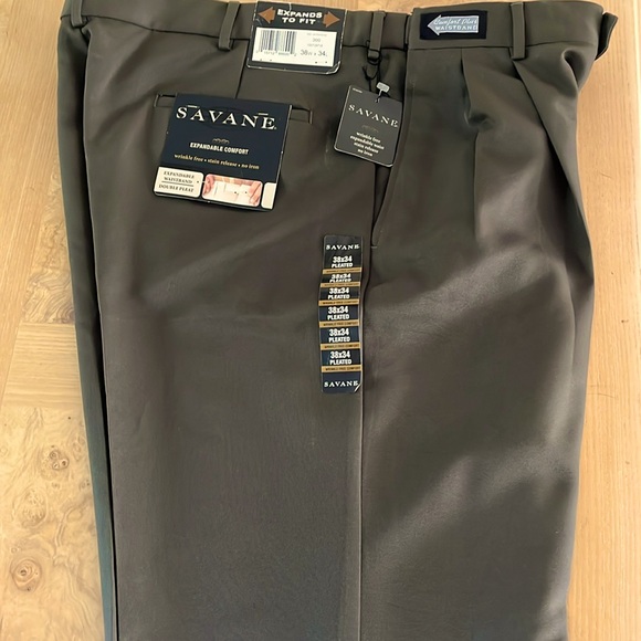 Savane Pants Savane Expandable Comfort Mens Pants Wrinkle Free No M 